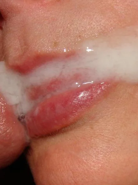 Cum-covered smiles photo 10