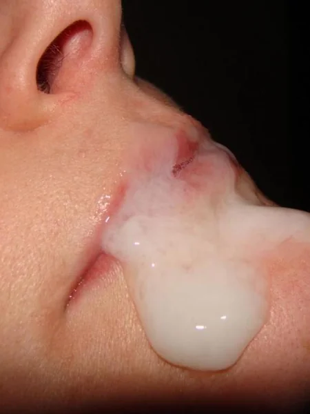 Cum-covered smiles photo 8