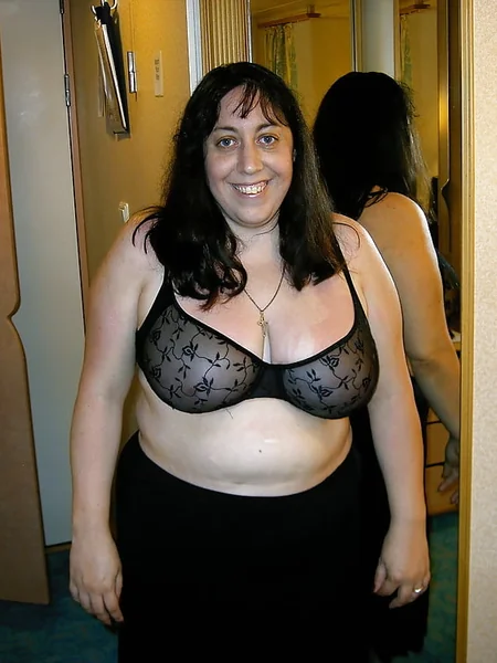 A fat woman spreads her legs photo 10