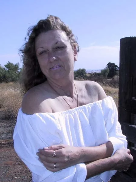 A farmer's wife strips naked in the cattle pen photo 9