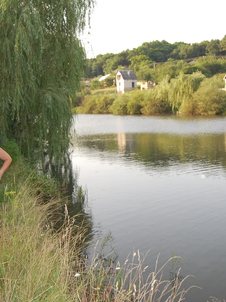 Descansó junto al lago y se desnudó un poco foto 17