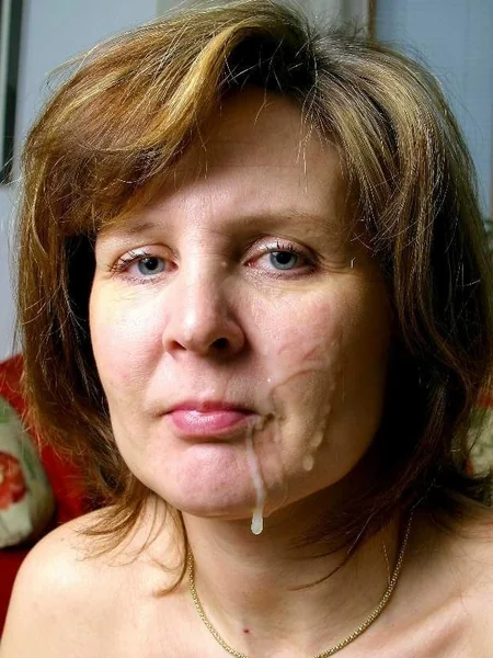 Пожилые лица, покрытые спермой фото 5