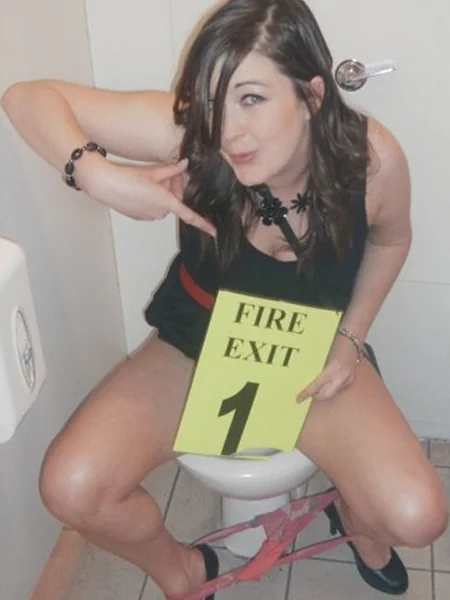 Drunk girls' restroom photo 1