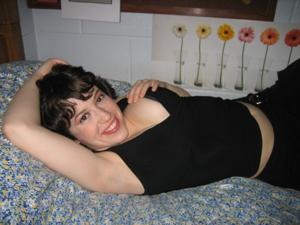 Una spagnola tettona con la vagina rasata - foto #21